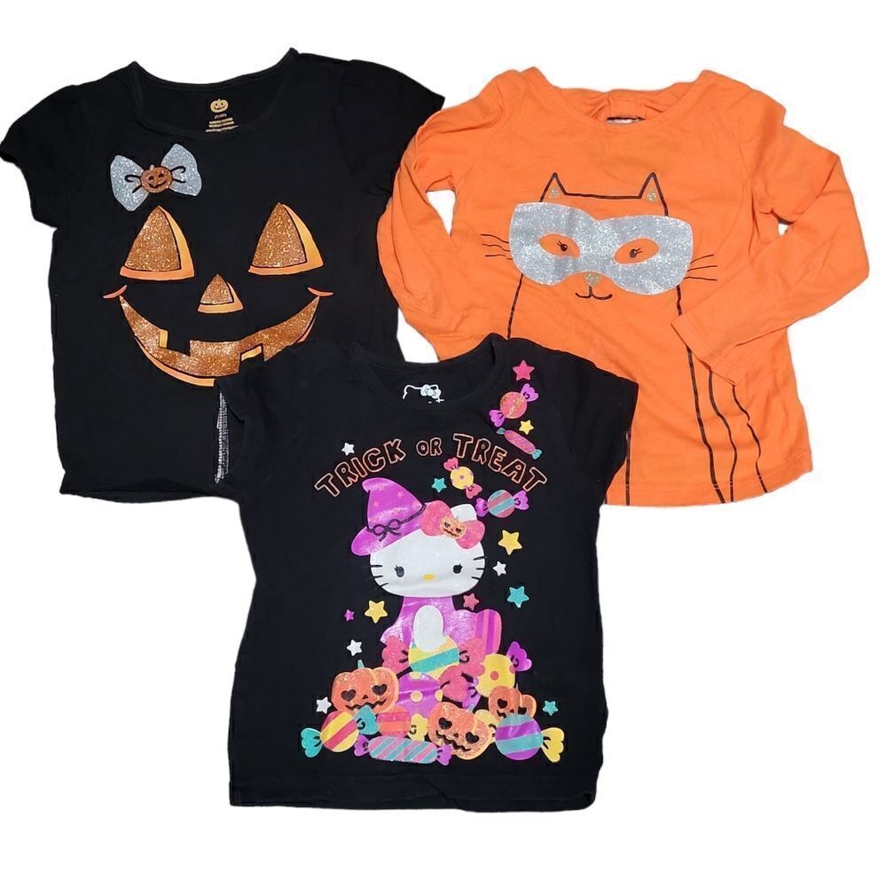 Bundle of 3 halloween shirts 3t
